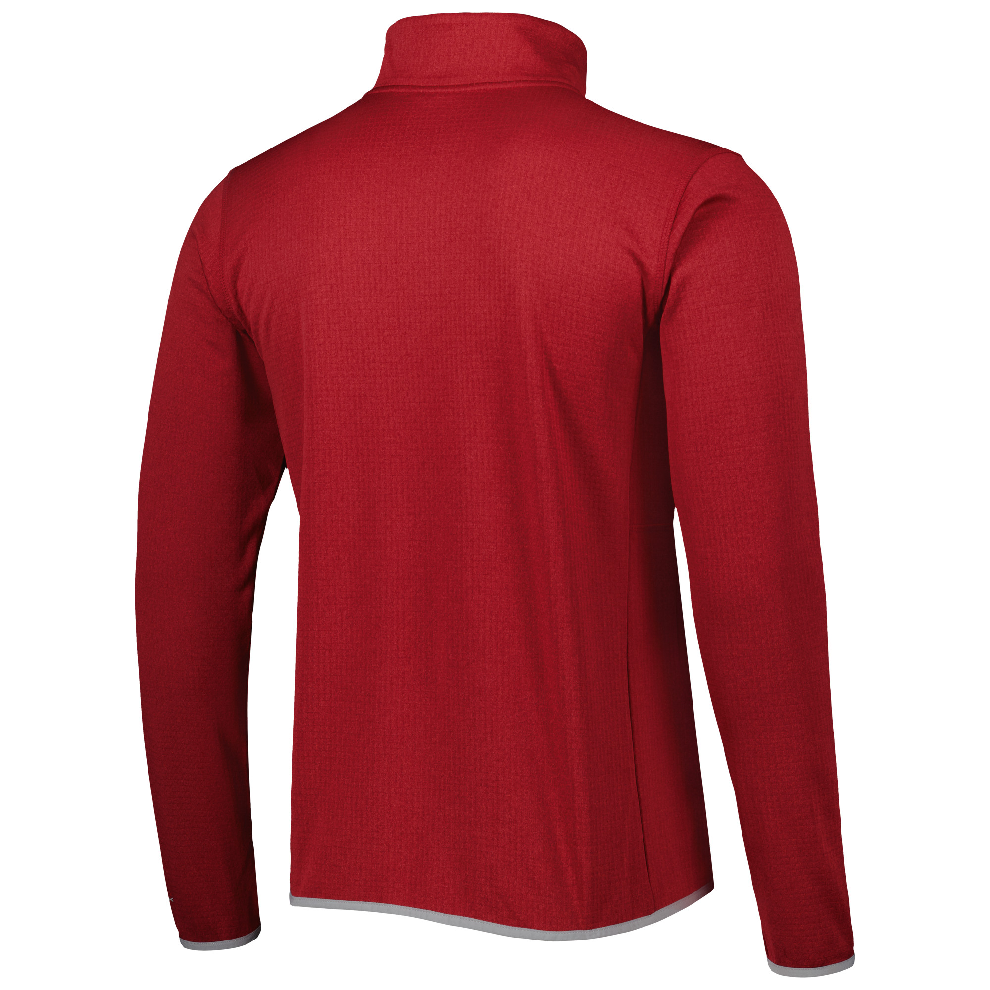 Men's Columbia Crimson Alabama Crimson Tide Park View Omni-Wick Half-Zip Top - Image 7