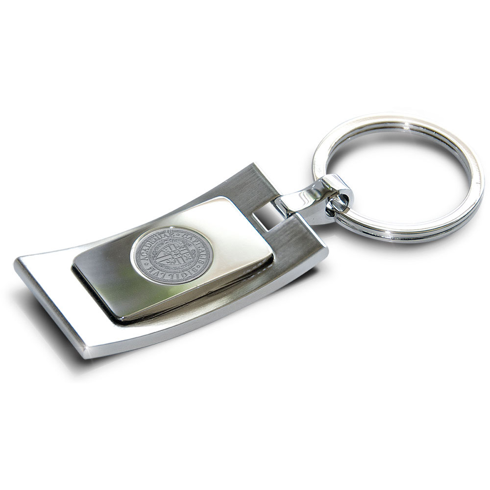 Silver Capital University Comets Key Ring