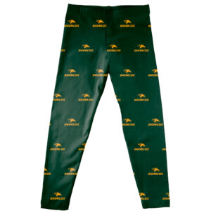 Girls Infant Vive La Fete Green Cal Poly Pomona Broncos All Over Print Leggings