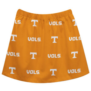 Girls Infant Tennessee Orange Tennessee Volunteers All Over Print Skirt