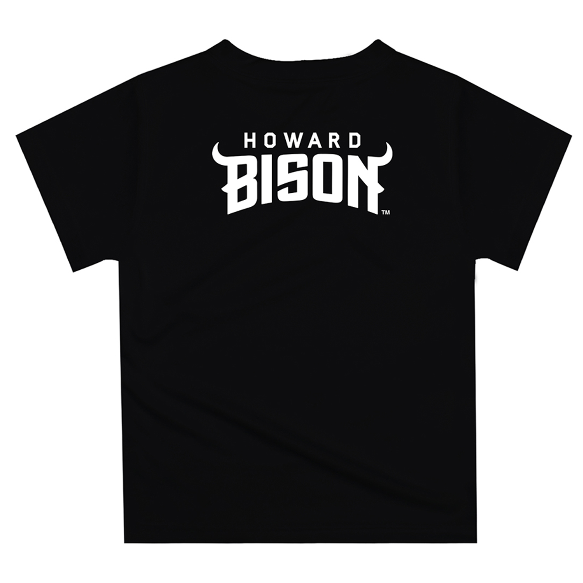 Youth Black Howard Bison Dripping Helmet T-Shirt - Image 9