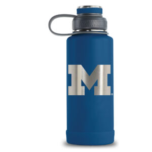 Navy Michigan Wolverines 32oz. EcoVessel Boulder Bottle