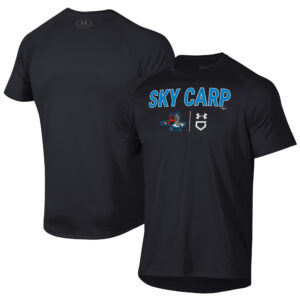 Men's Under Armour Black Beloit Sky Carp Tech T-Shirt