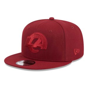 Men's New Era  Cardinal Los Angeles Rams Color Pack 9FIFTY Snapback Hat