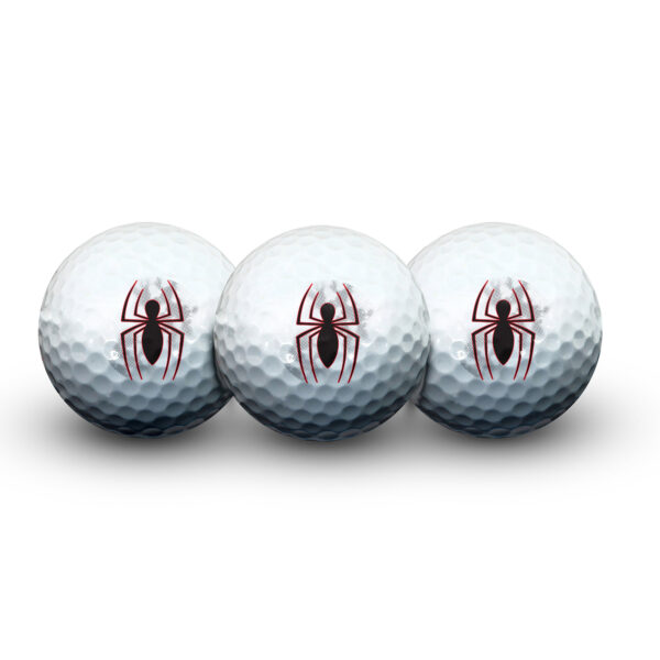 WinCraft Spider-Man 3-Pack Golf Ball Set