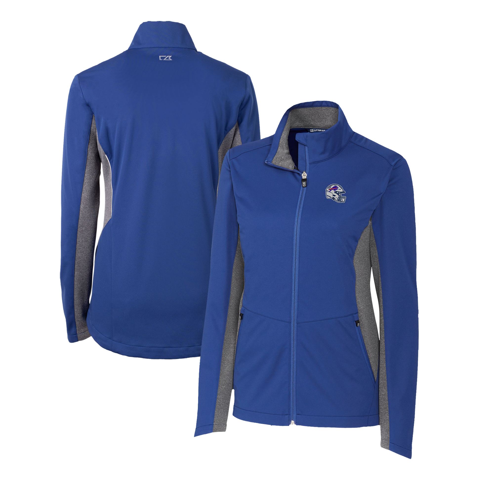 Women's Antigua Navy Penn State Nittany Lions Nostalgic Full-Zip Vest - Image 2