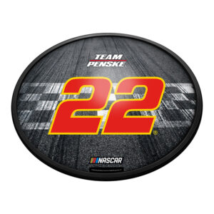Joey Logano 18'' Round Slimline Illuminated Wall Sign