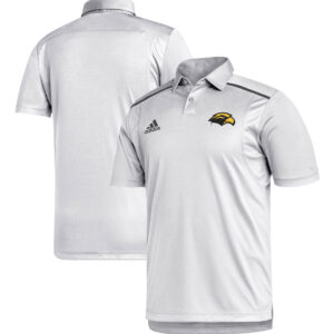 Men's adidas White Southern Miss Golden Eagles Team Issue Polo