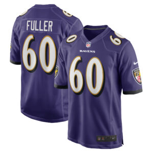 Men's Nike Kyle Fuller  Purple Baltimore Ravens  Game Jersey