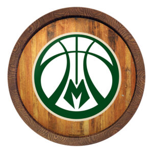 Milwaukee Bucks 20.25'' Faux Barrel Top Sign