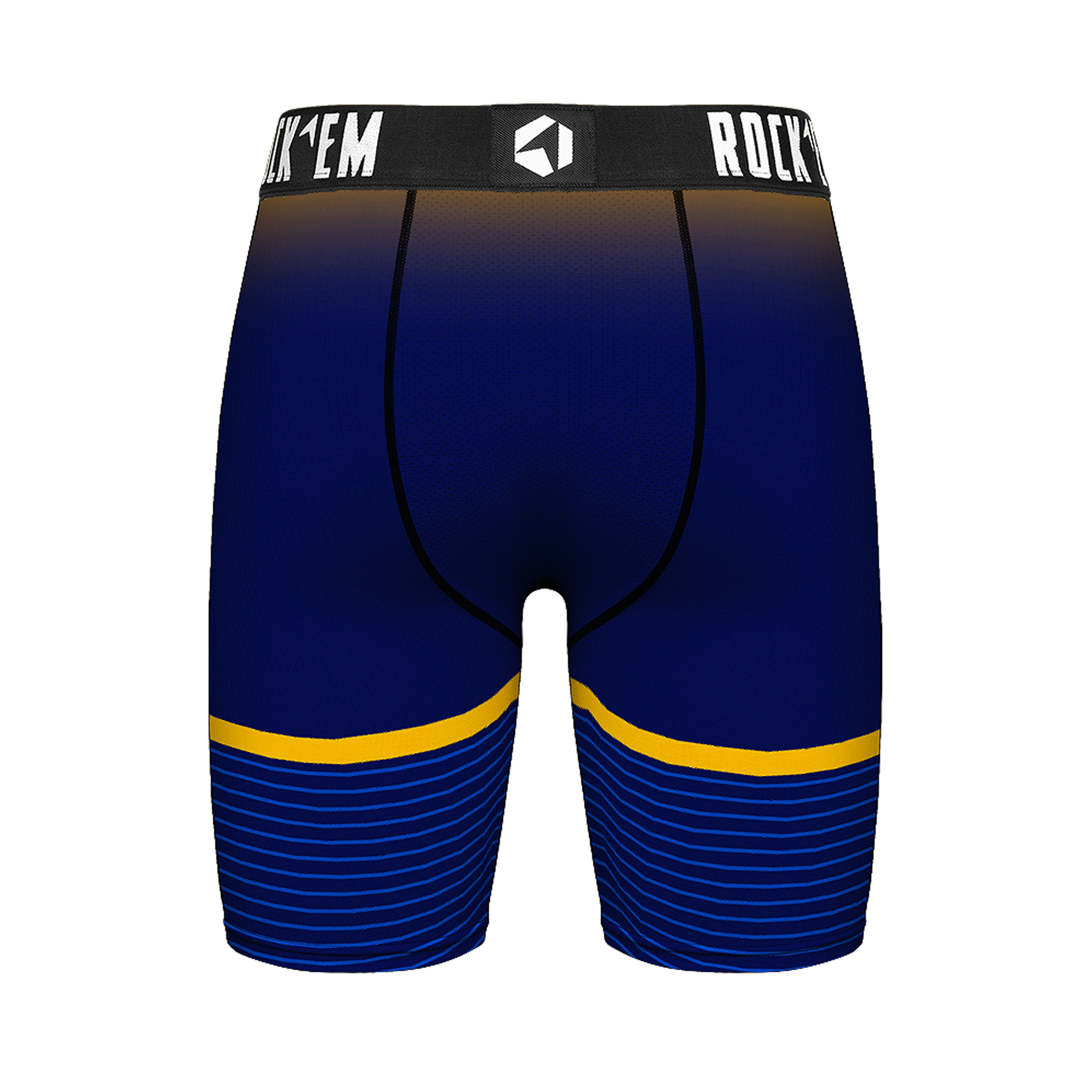 Men's Rock Em Socks Golden State Warriors Statement Edition Boxer Briefs - Image 4
