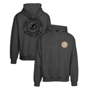 Men's Levelwear Black Tampa Bay Lightning Contact Pullover Hoodie