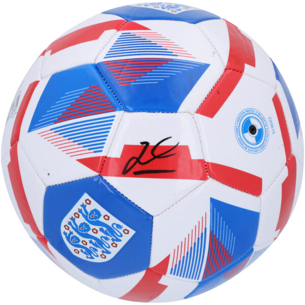 Jordan Henderson England National Team Autographed England FA Soccer Ball