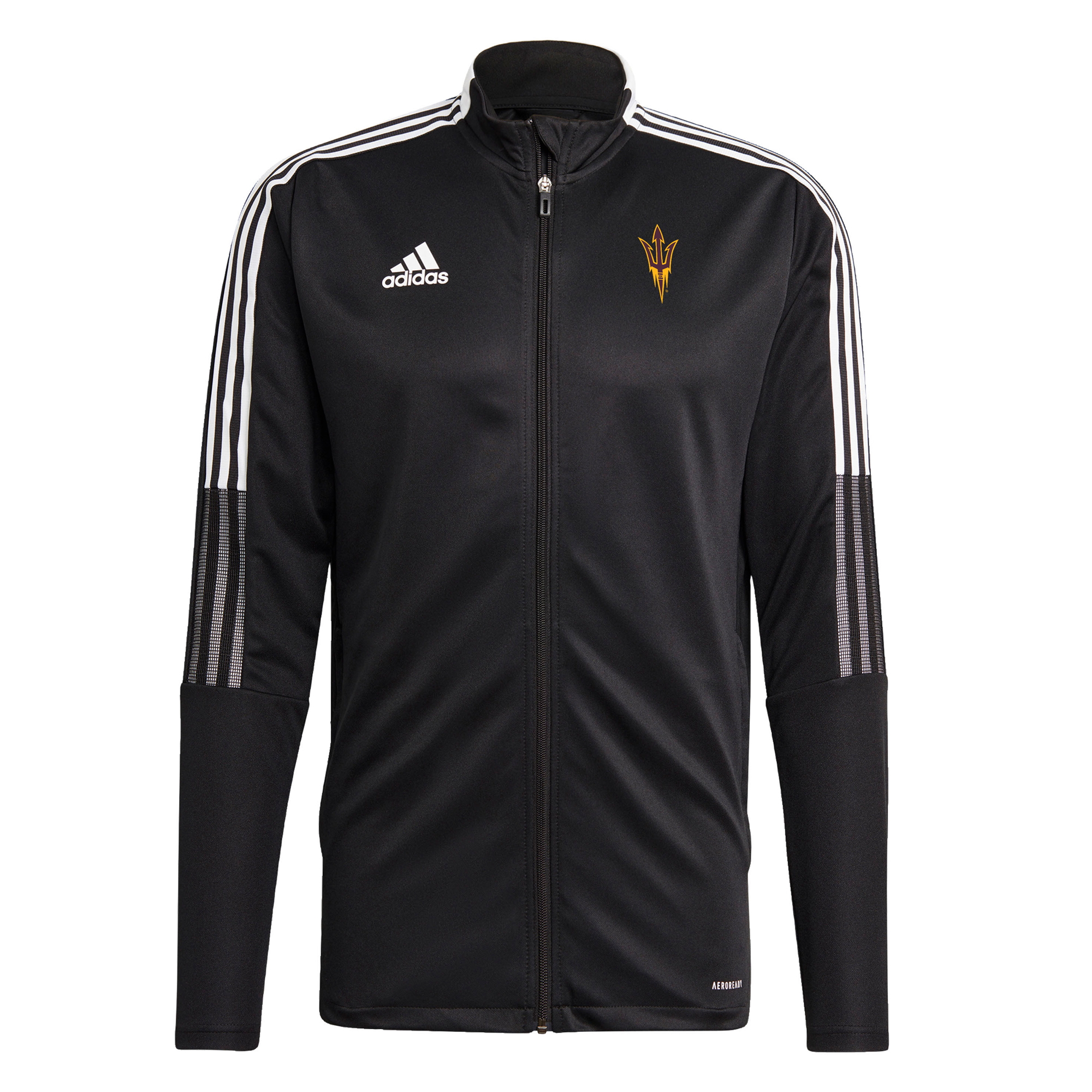 Men's adidas Black Arizona State Sun Devils Tiro21 Track Full-Zip Jacket - Image 3