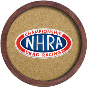 NHRA Championship Drag Racing 20.5" Barrel Top Cork Note Board