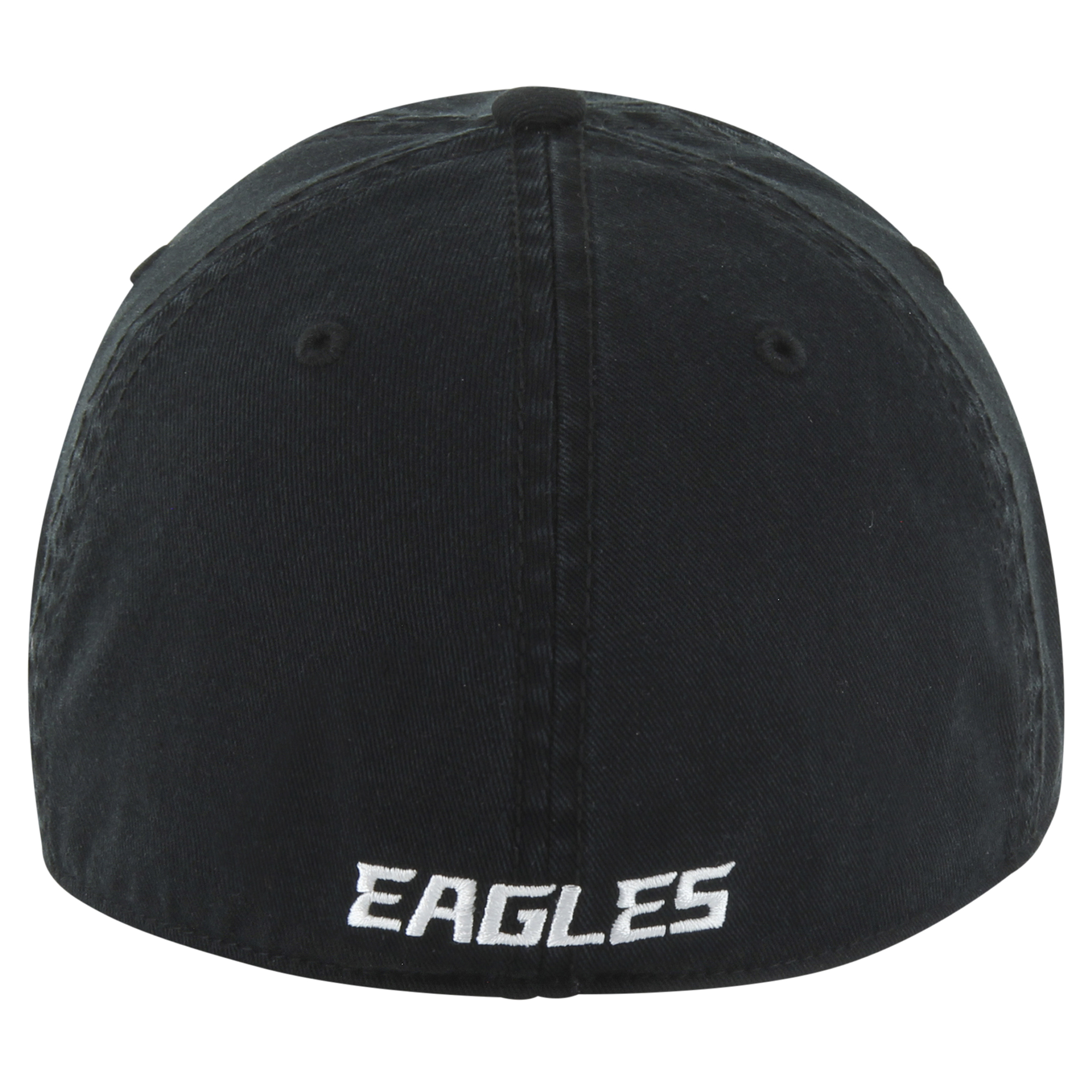 Men's '47 Black Philadelphia Eagles Classic Franchise Fitted Hat - Image 5