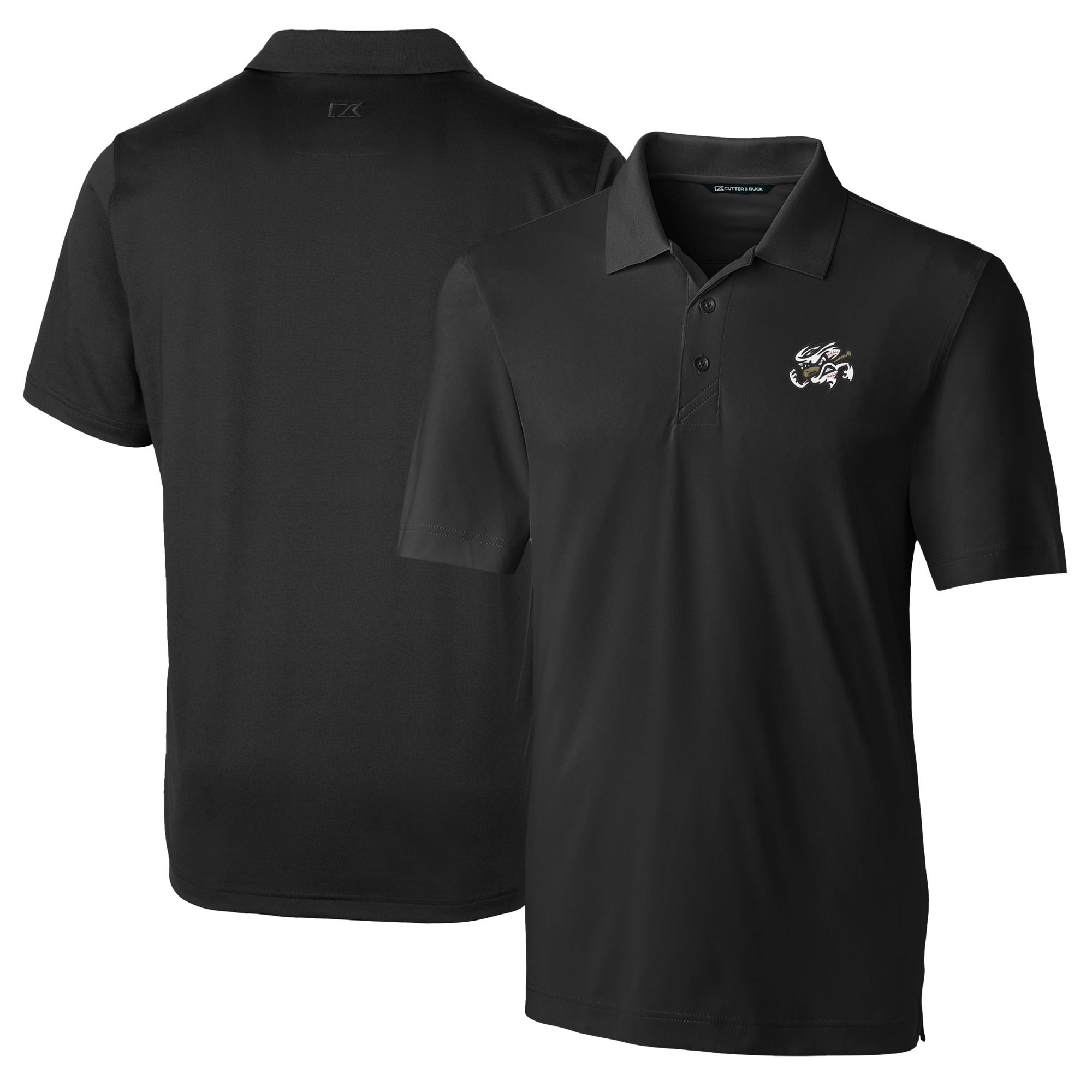 Men's Cutter & Buck Black Omaha Storm Chasers DryTec Forge Stretch Polo - Image 6