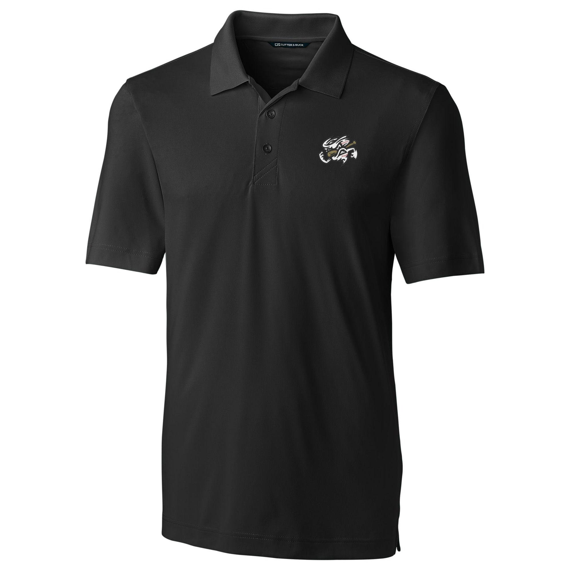 Men's Cutter & Buck Black Omaha Storm Chasers DryTec Forge Stretch Polo - Image 3