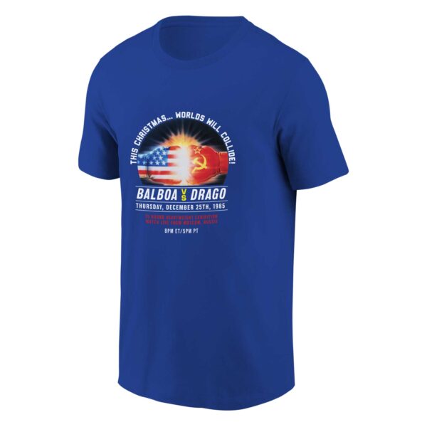 Unisex Contenders Clothing Royal Rocky Worlds Will Collide T-Shirt - Image 8