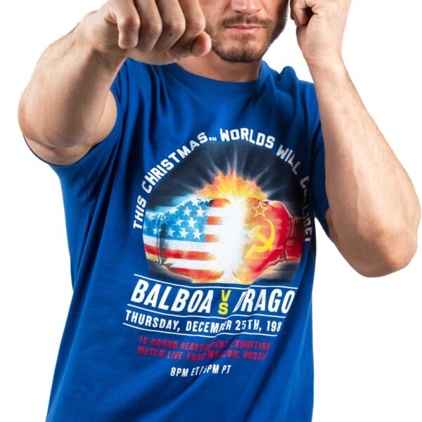 Unisex Contenders Clothing Royal Rocky Worlds Will Collide T-Shirt - Image 12