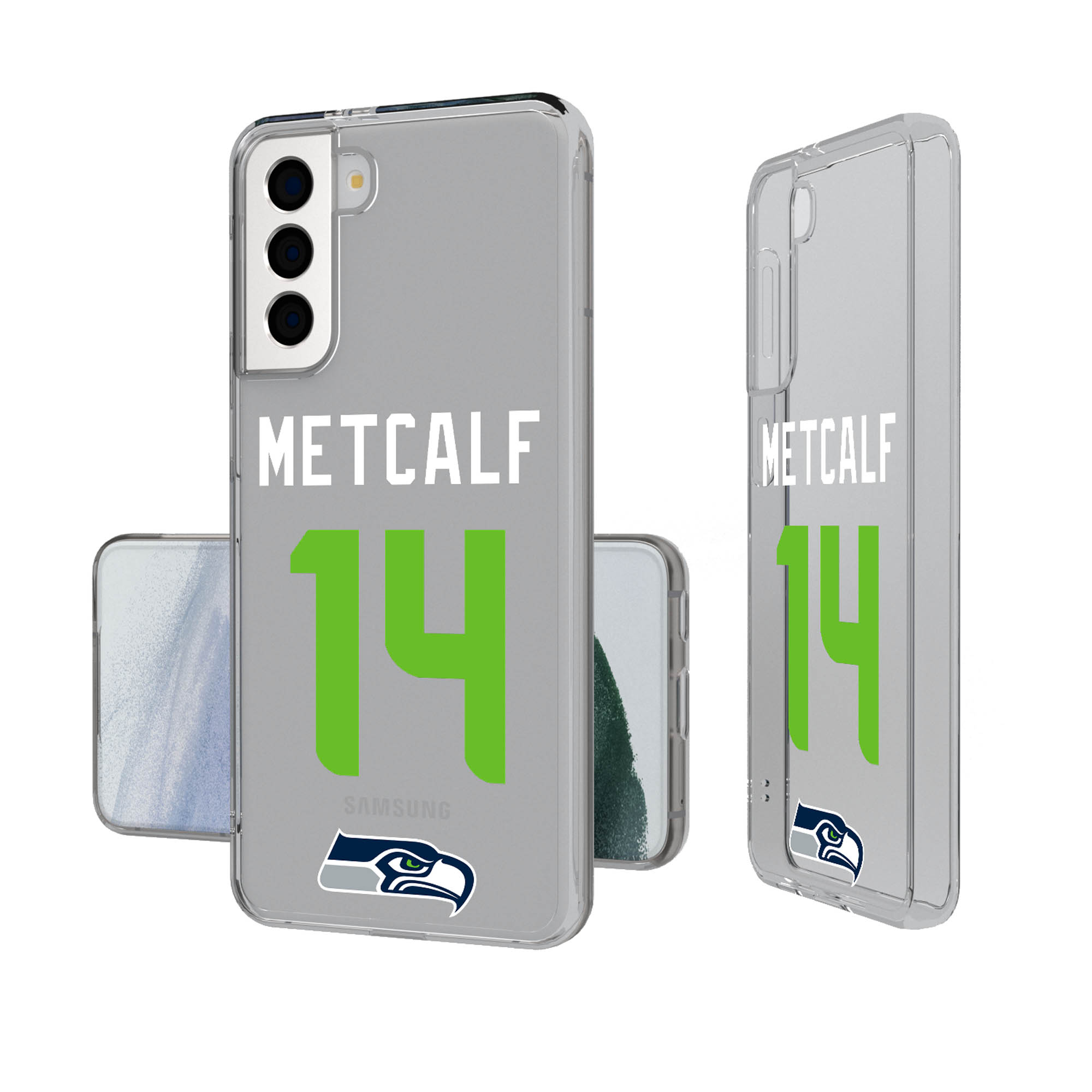 Keyscaper DK Metcalf Seattle Seahawks Galaxy Clear Case