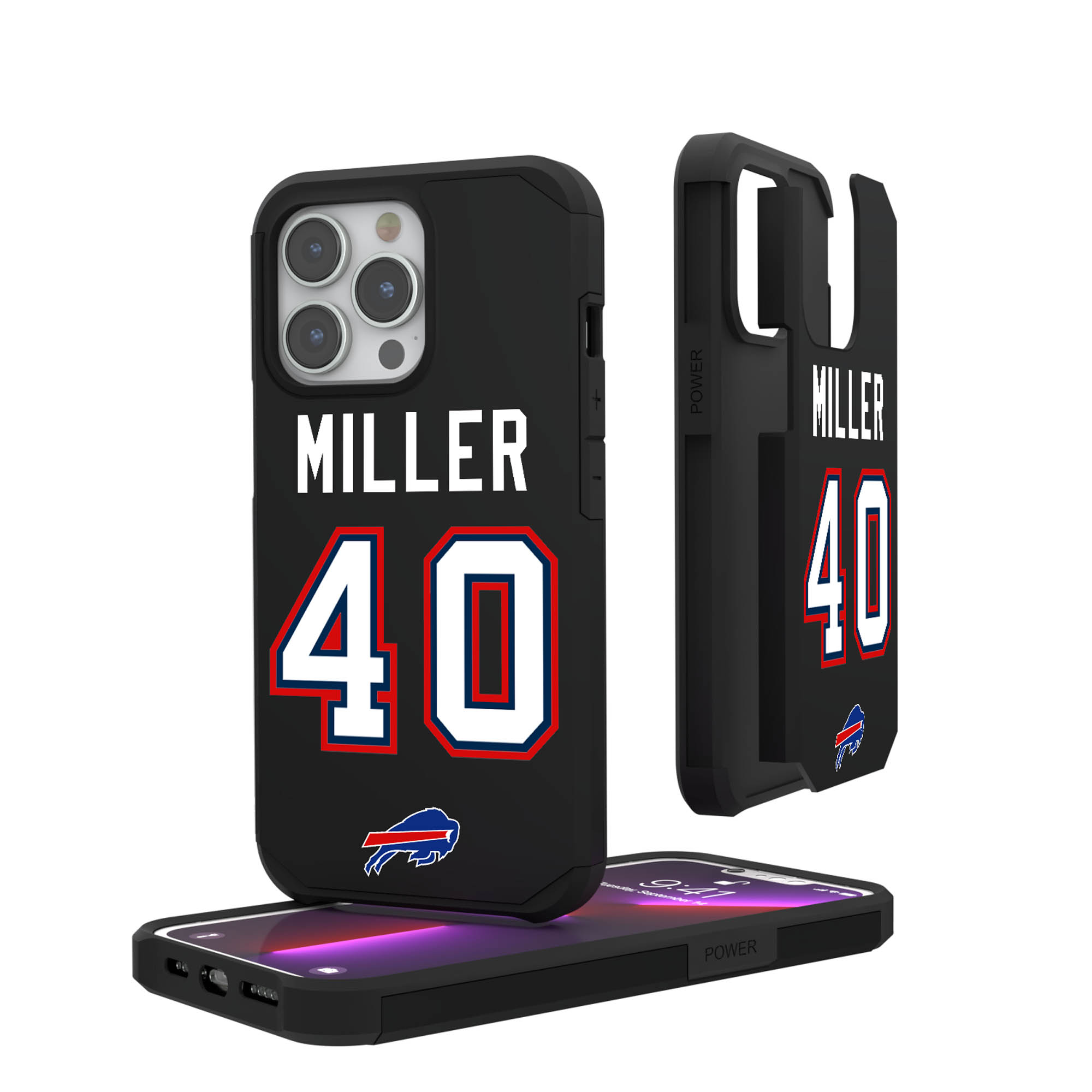Keyscaper Von Miller Buffalo Bills iPhone Rugged Case