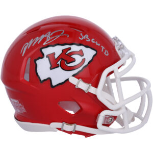 Mecole Hardman Kansas City Chiefs Autographed Riddell Super Bowl SB LVIII Champions Speed Mini Helmet with "SB GW TD" Inscription