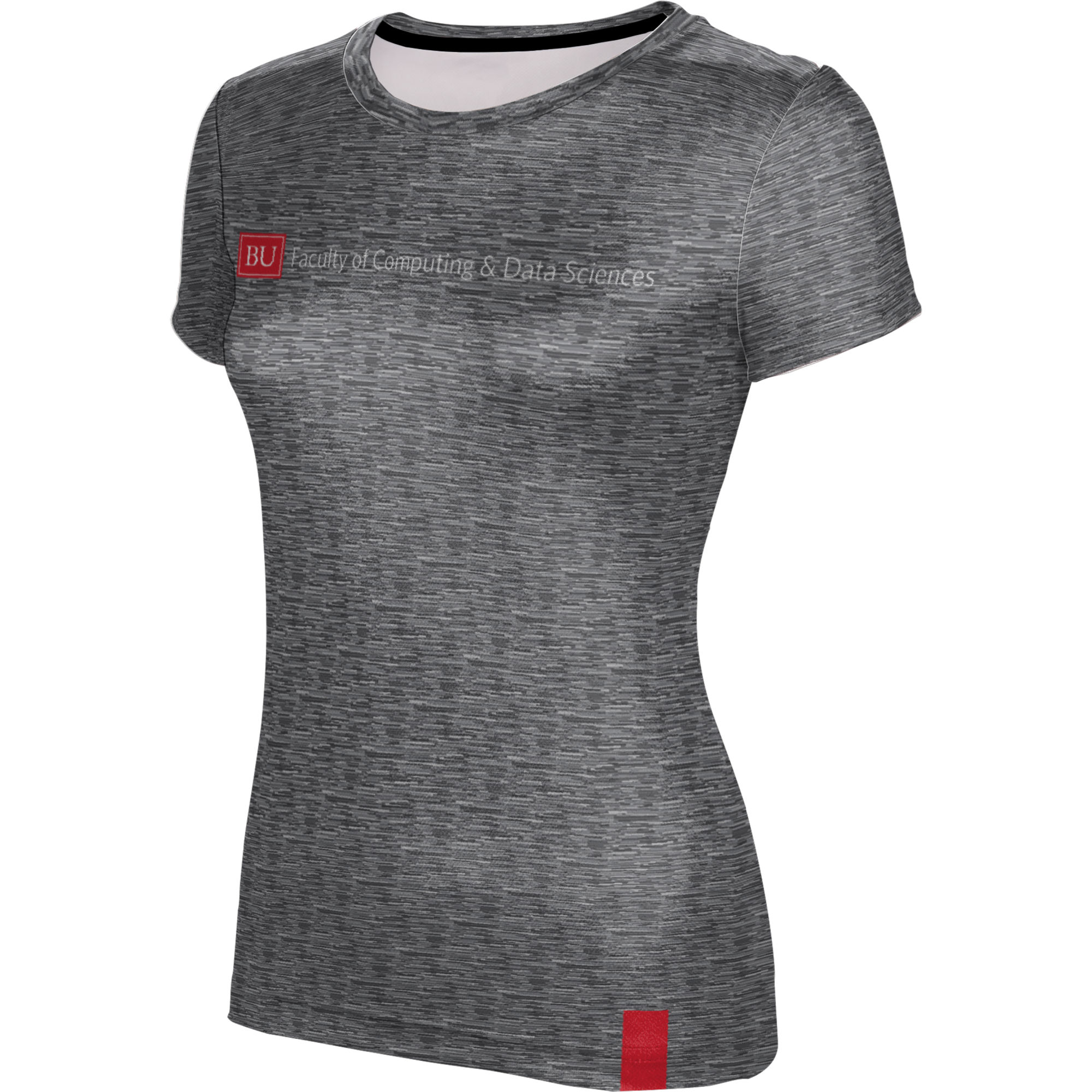 Women's Tiny Turnip Black Pittsburgh Pirates Stacked T-Shirt - Image 3