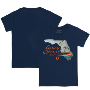 Infant Tiny Turnip Navy Houston Astros 2024 Spring Training Grapefruit League T-Shirt