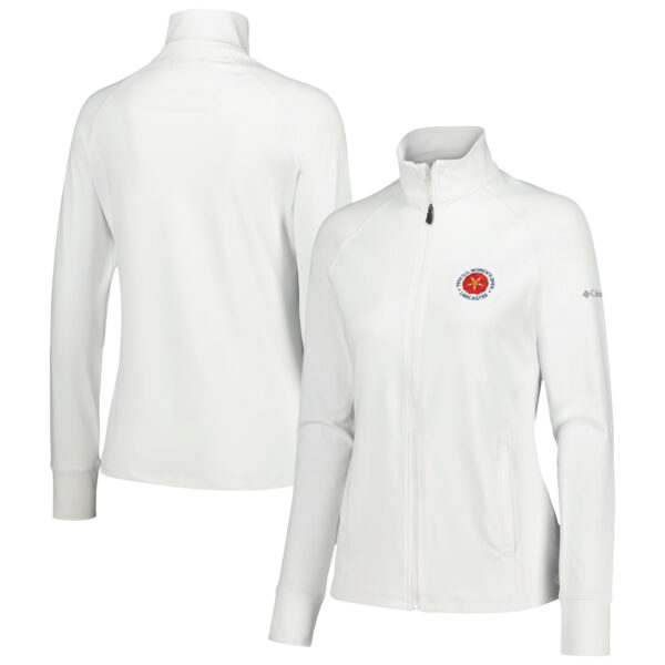Women's 2024 U.S. Women's Open Columbia White Omni-Wick Greenkeeper Full-Zip Jacket