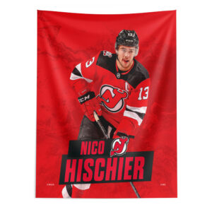 The Northwest Group Nico Hischier New Jersey Devils 50" x 60" Player Wall Hanging