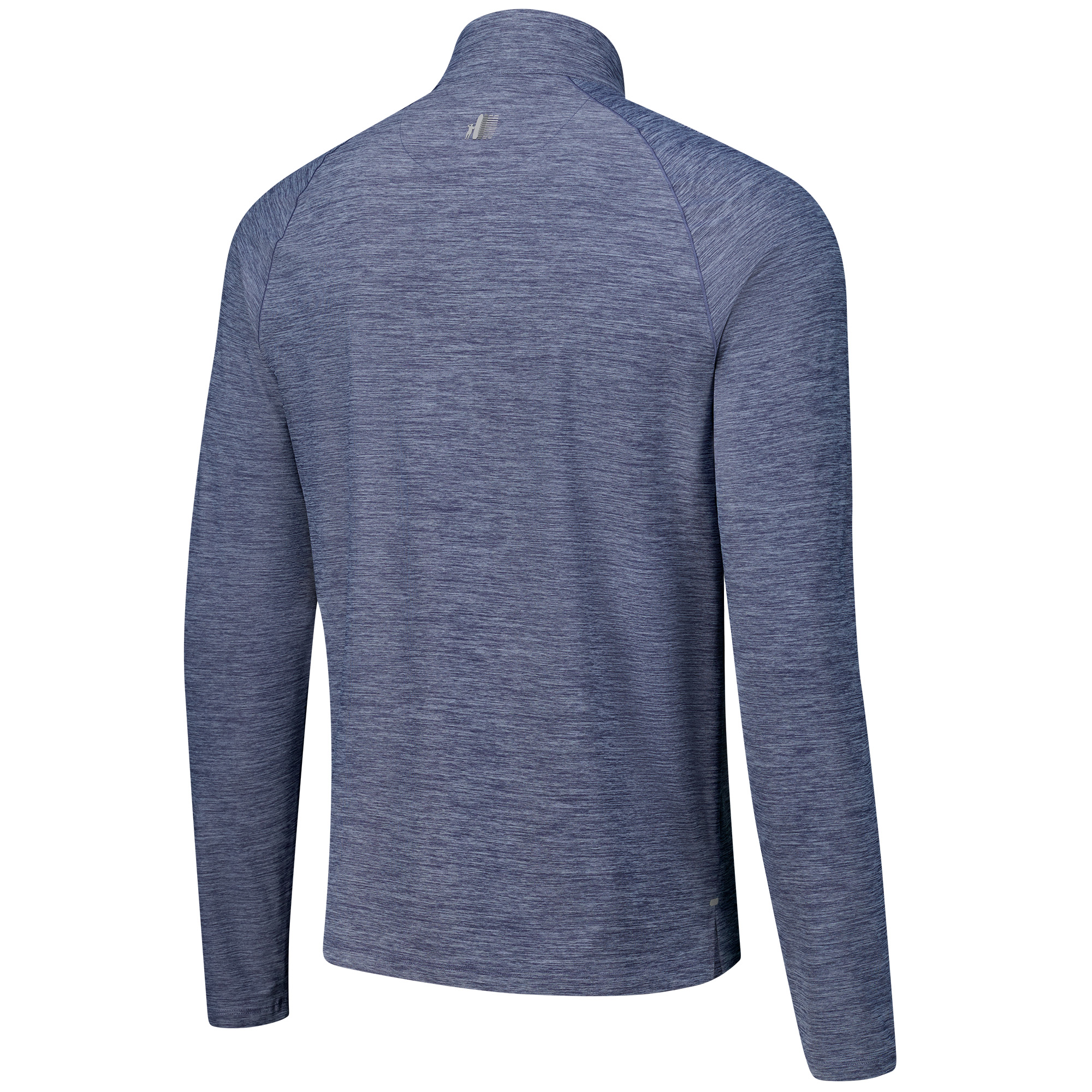 Men's johnnie-O Navy Jupiter Links Golf Club Baird Performance Quarter-Zip Top - Image 4