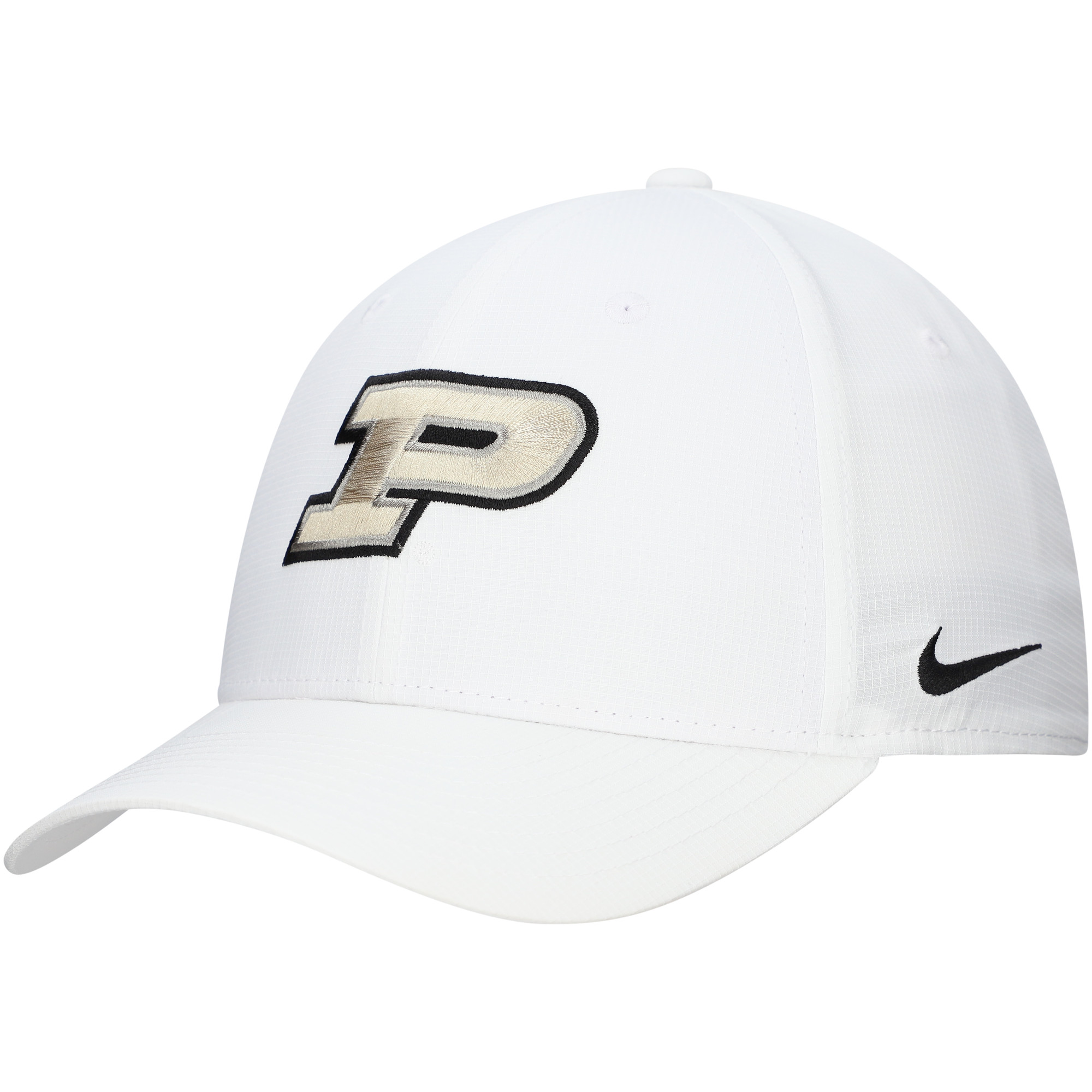 Men's Nike White Purdue Boilermakers 2024 Sideline Club Adjustable Hat - Image 6