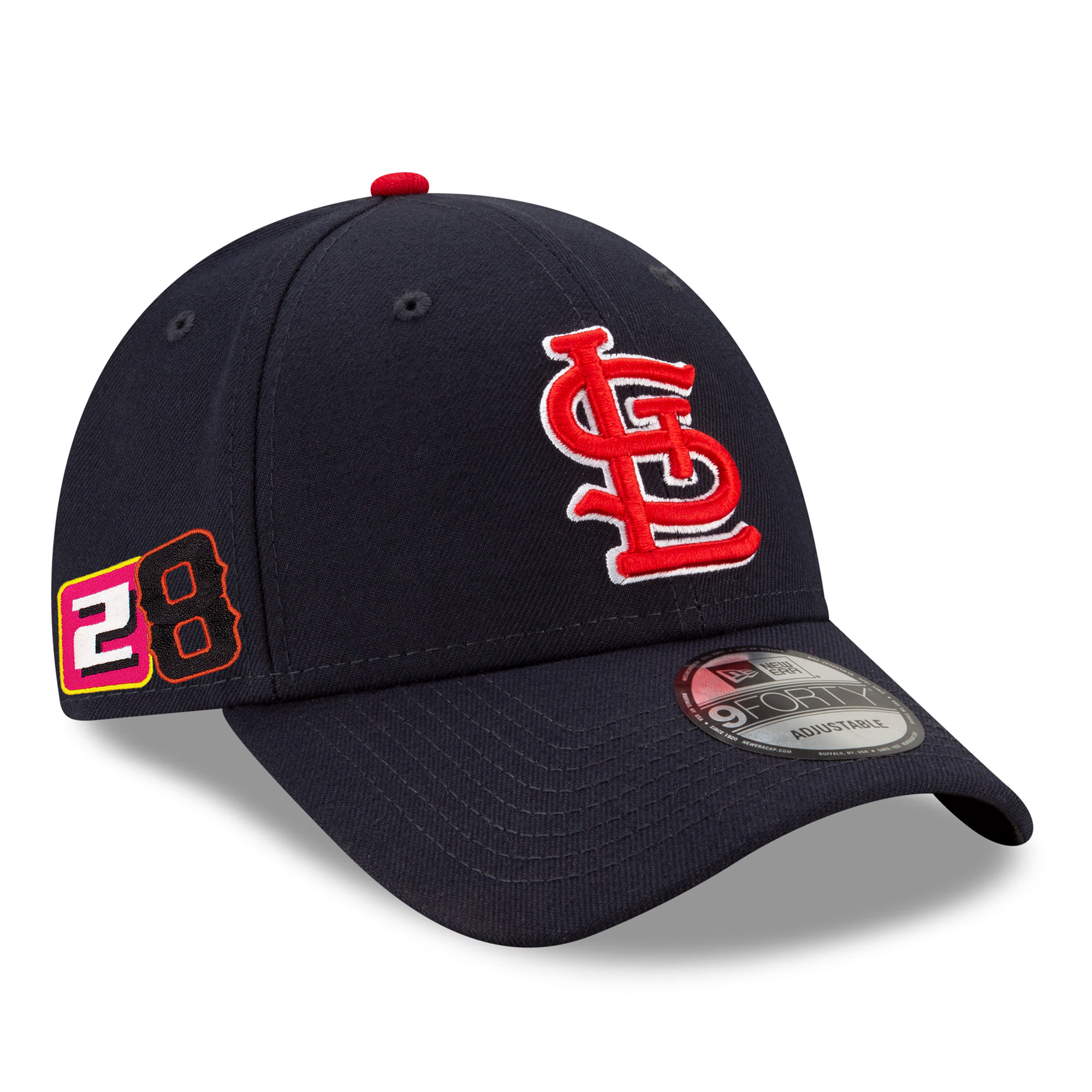 Men's New Era Nolan Arenado Navy St. Louis Cardinals 2024 Player’s Weekend 9FORTY Adjustable Hat