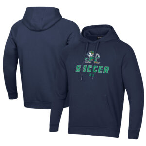 Men's Under Armour Navy Notre Dame Fighting Irish Rival Fleece Pullover Hoodie