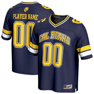 Youth GameDay Greats Navy Cal Bears NIL Pick-A-Player Football Fashion Jersey