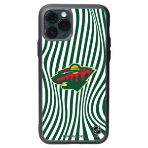Minnesota Wild iPhone Case with Groovey Lines Design