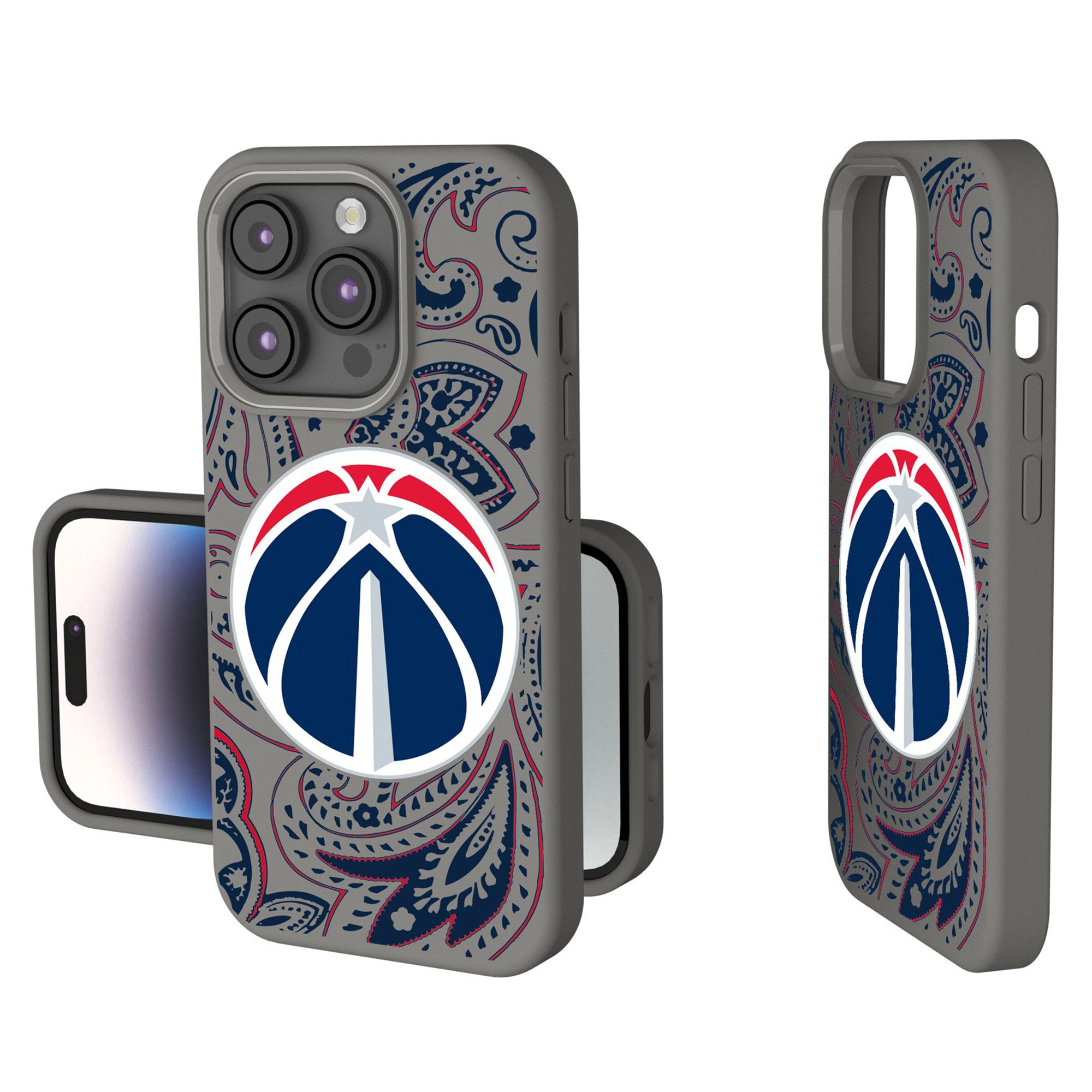 Washington Wizards Paisley iPhone Soft Touch Case