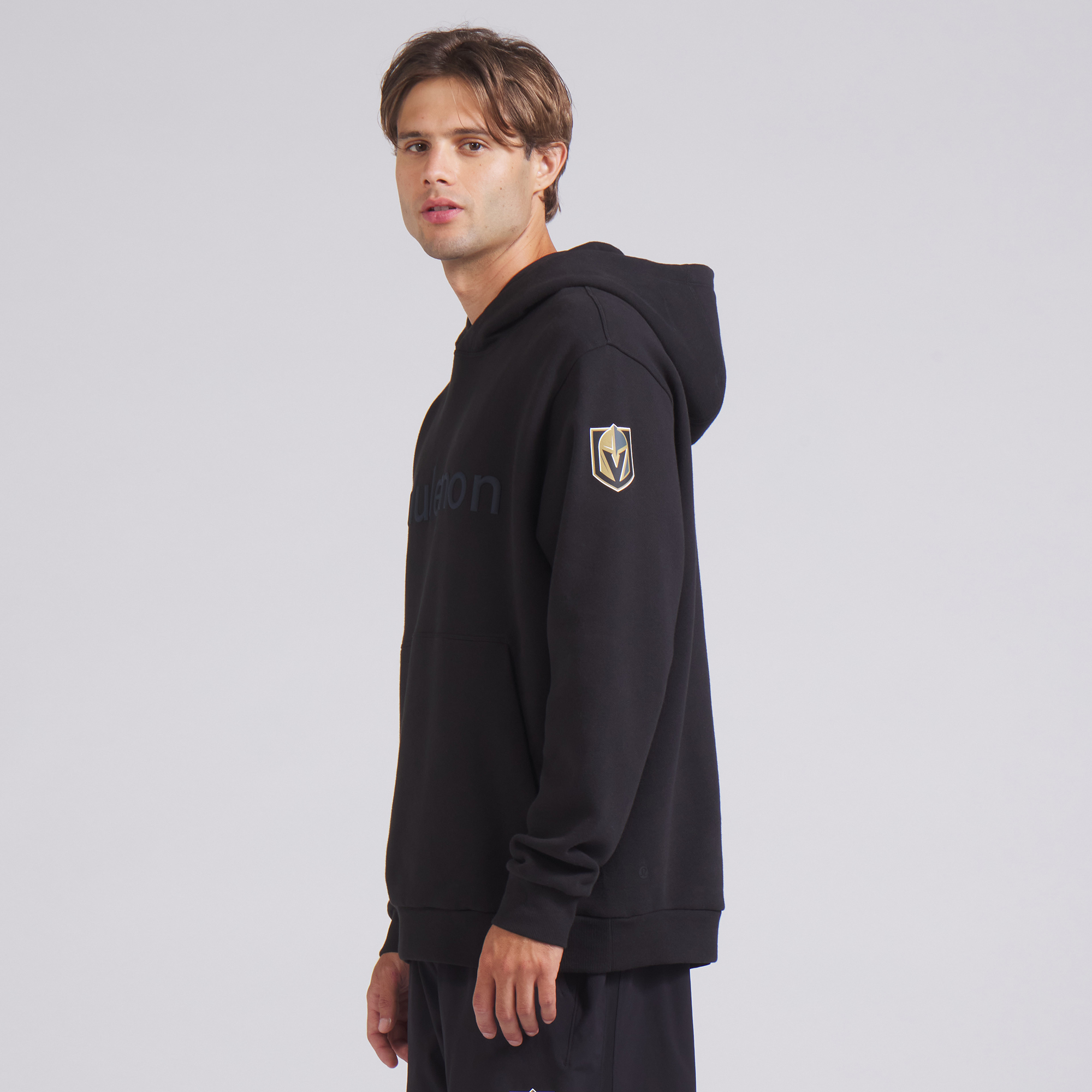 Men's lululemon Black Vegas Golden Knights Steady State Pullover Hoodie