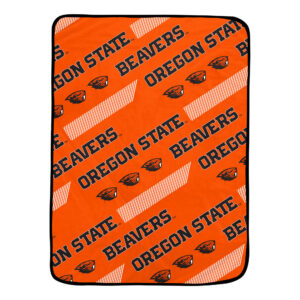 Pegasus Oregon State Beavers 60" x 72" Slanted Half-Stripe Wordmark Ultra Soft Blanket