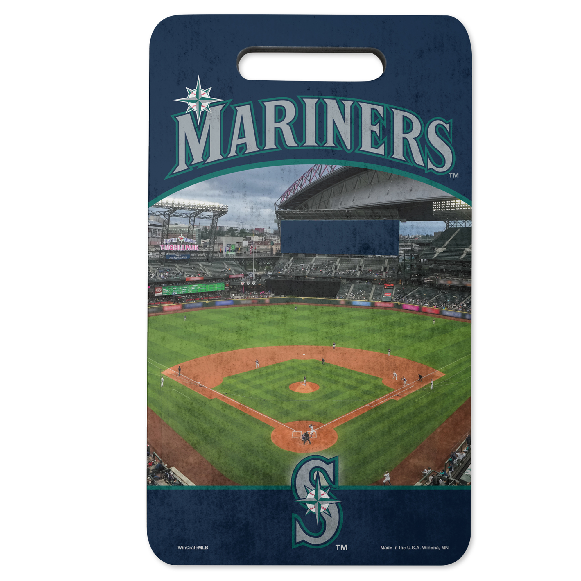 WinCraft Seattle Mariners 10'' x 17'' Stadium Seat Cushion
