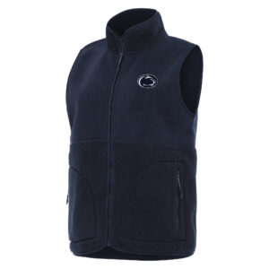 Women's Antigua  Navy Penn State Nittany Lions Nostalgic Full-Zip Vest