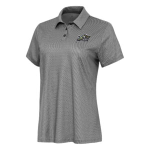 Women's Antigua  White/Black Navy Midshipmen Rings Polo