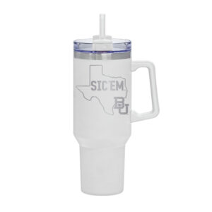 White Baylor Bears 40oz. Rocky My State Tumbler