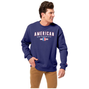 Men's League Collegiate Wear  Royal American University Eagles Essentials 2.0 Pullover Crewneck
