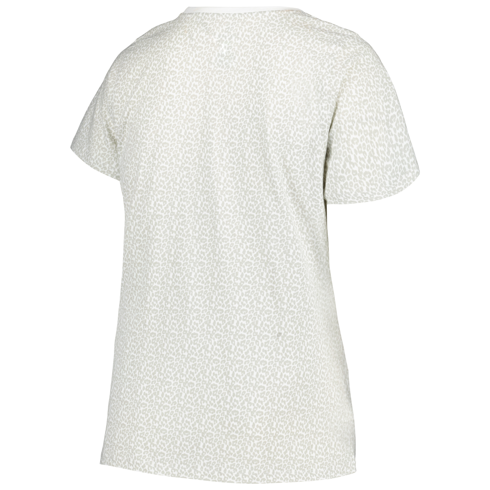 Women's Profile White Los Angeles Dodgers Plus Size Leopard T-Shirt - Image 7