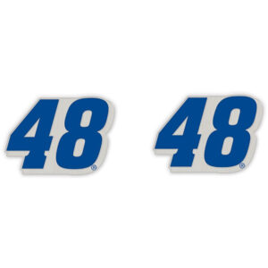 Women's WinCraft Jimmie Johnson Number Logo Post Earrings