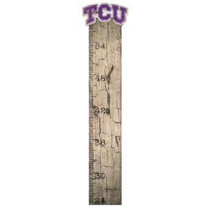 TCU Horned Frogs 6" x 36" Growth Chart Sign