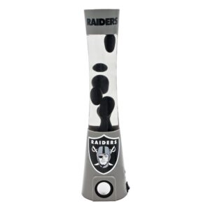 Las Vegas Raiders Magma Lamp with Bluetooth Speaker