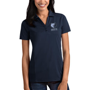Women's Antigua Navy Memphis Grizzlies Tribute Polo